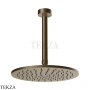 Gessi ANELLO Верхняя лейка с потолочным кронштейном 63352-761, Coffee Bronze Br. PVD