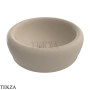 Flaminia Siena раковина накладная 46×46×15 см, бежевый Argilla матовый