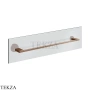 Gessi Origini Полотенцедержатель для крепления на стекло, 60 см 66515-708, Copper Brushed PVD