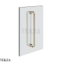 Gessi Perle Полотенцедержатель для крепления на стекло, 30 см 74631-149, нерж. сталь Brush / никель Brushed