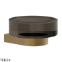 Gessi Perle Мыльница настенная, круглая 74812-791, бронза Deep