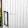 ARMADI ART MONACO Шкаф-пенал 30 см 868-WCR, WHITE (белый глянец), хром