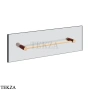 Gessi Pelle Tresse Полотенцедержатель для крепления на стекло, 45 см 78713-430, Red Cherry/ Warm Bronze PVD