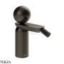 Gessi Perle Смеситель для биде с донным клапаном 74067-707, black хром Brush
