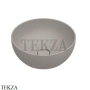 Catalano Green Раковина круглая накладная, без перелива 0423400032, Tortora Satinato