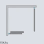 Radaway Idea 8 S1 Боковая стенка 75 см, правая, 10360075-01-01R, хром глянец