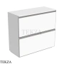 Flaminia Cubika модуль хранения напольный 85×37×78,5 см, 2 ящика, белый матовый