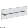Gessi Incastri Полотенцедержатель для крепления на стекло, 45 см 75513-706, black хром глянец