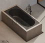 Dea Design Ease Ванна встраиваемая 170х75 Solid Surface DD8676 1700 2, Light Camel №2