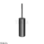 Gessi Incastri Туалетный ёршик напольный 75445-706, black хром глянец