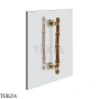 Gessi Jacqueline Полотенцедержатель для крепления на стекло, 20 см 77631-299, черный матовый