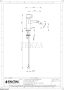 Fantini Flora Смеситель для биде, без гарнитура 76S5J708WF, Matt Mokka PVD