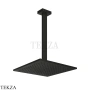 Gessi Rettangolo shower Верхний душ с потолочным кронштейном под размер 15199-187, Aged Bronze