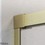 Radaway Idea DWD Дверь в нишу раздвижная двустворчатая 170 см, 387127-99-01, брашированное золото