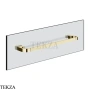 Gessi Perle Полотенцедержатель для крепления на стекло, 30 см 74911-710, шампань глянец