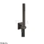 Gessi Incastri Душевой комплект, стержневая лейка 73523-707, black хром Brush