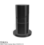 FIMA Carlo Frattini Slide Смеситель для душа, внешняя часть F5803N1CS, black хром Brush