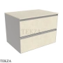Flaminia Cubika тумба под раковину подвесная 70×50×50 см, 2 ящика, керамогранит Fokos Sale