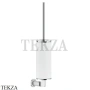 Gessi INCISO accessories Туалетный ершик настенный, белый 58519-031, хром глянец