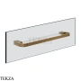 Gessi Perle Полотенцедержатель для крепления на стекло, 30 см 74911-791, бронза Deep