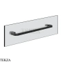 Gessi Perle Полотенцедержатель для крепления на стекло, 45 см 74913-299, черный матовый