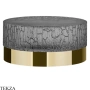 Gessi Incastri Мыльница настольная, Light smoke 75425-710, шампань глянец