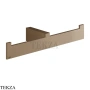 Gessi Rettangolo Полотенцедержатель двойной 20915-761, Coffee Bronze Brushed PVD