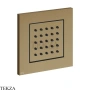 Gessi Rettangolo shower BODY JETS Боковая форсунка поворотная, внешняя часть 32984-791, Deep Bronze Brushed PVD