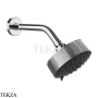 Gessi ANELLO Верхняя лейка D12,9 см с кронштейном 63356-031, Хром глянец