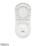 TECEspring Base Комплект унитаза с инсталляцией K401104WCR, белый / черный матовый