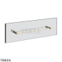 Gessi Pelle Tresse Полотенцедержатель для крепления на стекло, 45 см 78613-720, Nickel PVD