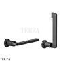 Gessi INCISO accessories Бумагодержатель без крышки 58455-706, Black Metal PVD