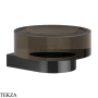 Gessi Perle Мыльница настенная, круглая 74812-706, black хром глянец