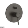 Gessi Goccia Смеситель для душа, 2 потока, внешняя часть 44678-707, Black Metal Br. PVD