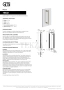 Gessi Pelle Tresse Полотенцедержатель для крепления на стекло, 45 см 78632-735, Warm Bronze PVD