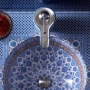 Kohler Camber Marrakesh Раковина встраиваемая K-14046-BU-96, с росписью