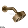 Gessi INCISO SHOWER Верхняя душевая лейка с кронштейном 58189-791, Deep Bronze Br. PVD