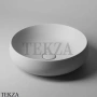 Sitega OSNO 430 Раковина накладная круглая, с донным клапаном OSNO 430 - White