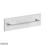 Gessi INGRANAGGIO Полотенцедержатель для крепления на стекло, 60 см 63928-720, Nickel PVD
