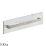 Gessi Rettangolo Полотенцедержатель для крепления на стекло, 60 см 20965-149, Finox Brushed Nickel