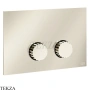 Gessi Incastri Клавиша смыва для инсталляции Geberit omega 12 75615-720, никель глянец