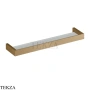 Gessi Rettangolo Полка настенная в душевую зону verex 20945-791, Deep Bronze Brushed PVD