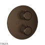 Gessi Goccia Термостат для душа на 2 выхода, внешняя часть 33844-845, Dark Bronze