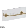 Gessi ANELLO Полотенцедержатель для крепления на стекло, 30 см 63824-726, Warm Steel Br. PVD