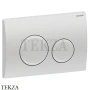 Geberit Delta20 Клавиша смыва, пластик для бачка Delta 115.127.46.1, хром матовый