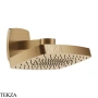 Gessi Jacqueline Верхняя регулируемая лейка с кронштейном 77150-726, бронза Brushed