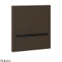 Gessi CASCATA Каскадный излив настенный плоский 20295-845, бронза Dark Brush