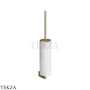 Gessi Origini Туалетный ершик настенный, белый 66419-710, Brass PVD