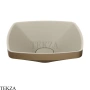 Gessi Jacqueline Раковина настольная, без перелива 77610-761, бронза Coffee