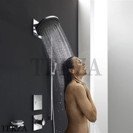 Hansgrohe Pulsify Настенный соединитель для верхнего душа 260 24149670, черный матовый